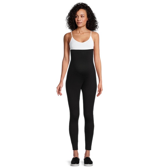 Time and Tru Maternity Leggings in (BLACK SOOT) (S) (4-6) - Picture 2 of 11